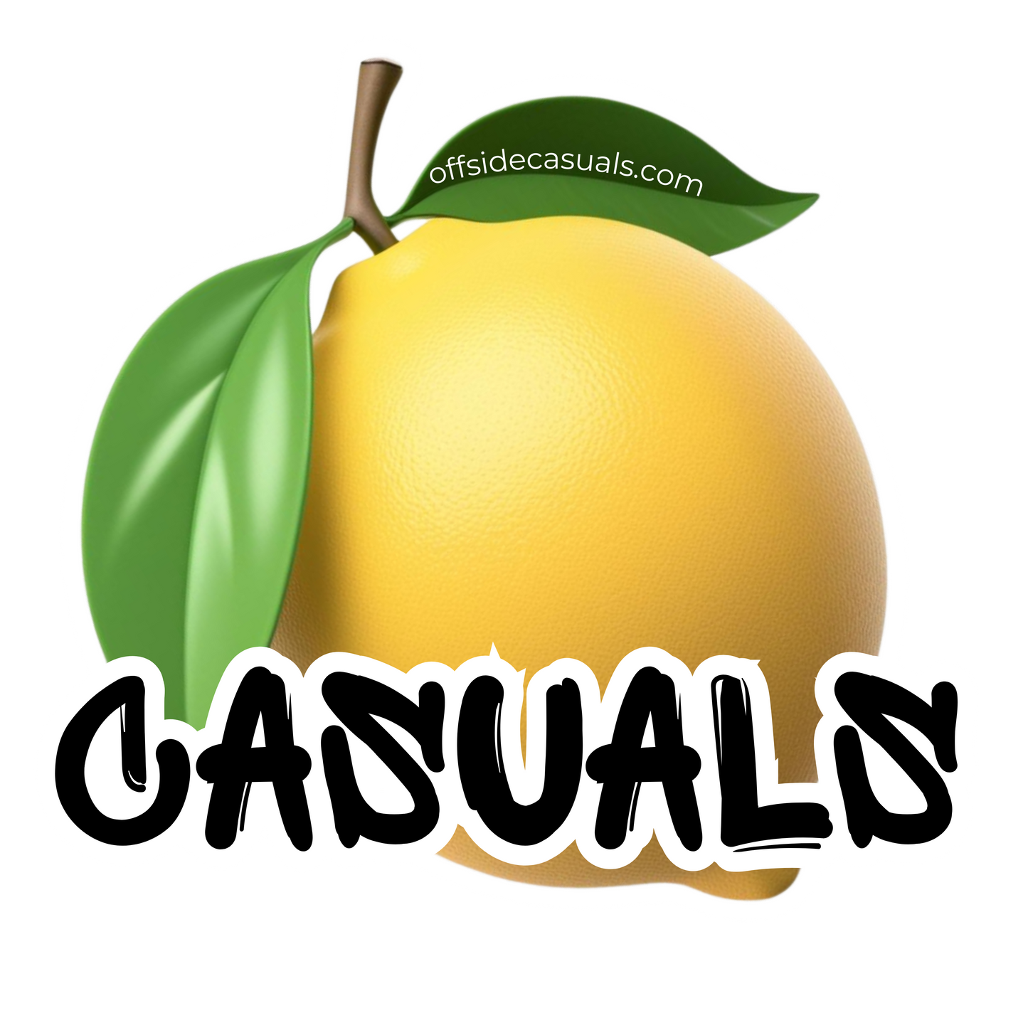 Casuals Lemon Sticker | 20 Stk.